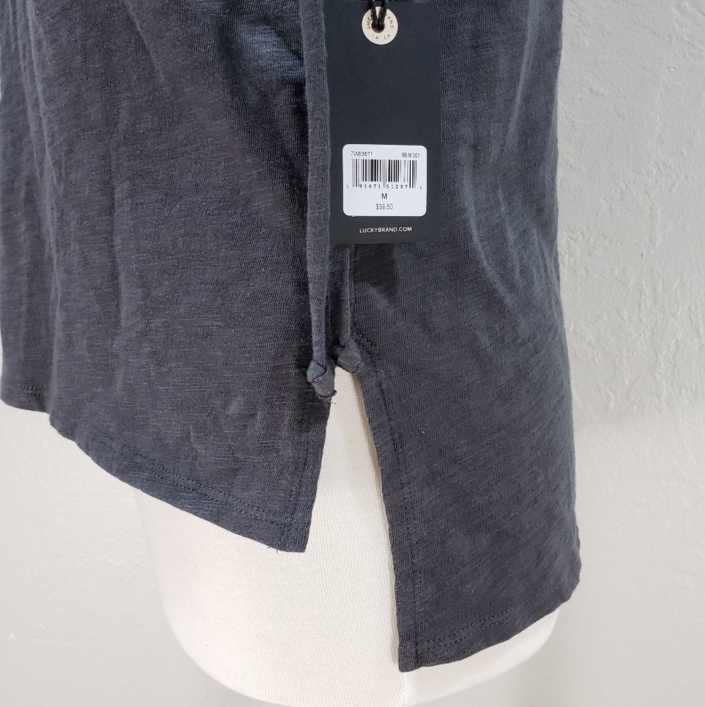 LUCKY BRAND Kiss sleeveless shirt A12-13 - Picture 6 of 8
